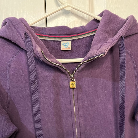 TNA Aritzia Zip-Up Purple Hoodie - Picture 5 of 7
